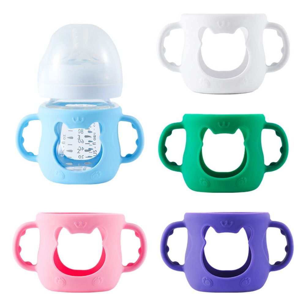 Baby Food Universe - غطاء زجاجة أطفال عالمي مضاد للكسر