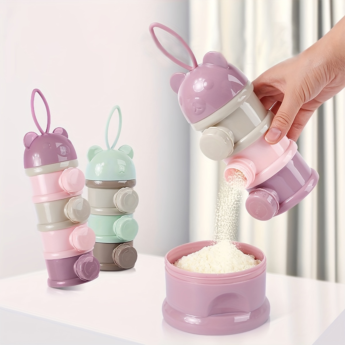 حاوية مسحوق حليب الأطفال ذات س - مراجعة Baby Food Universe وسعره