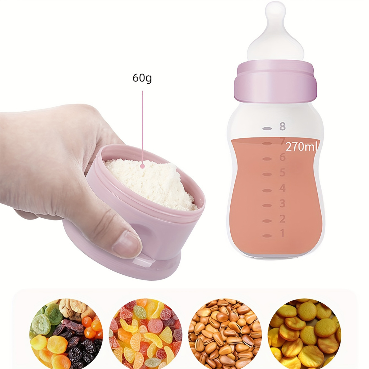 حاوية مسحوق حليب الأطفال ذات س - مراجعة Baby Food Universe وسعره