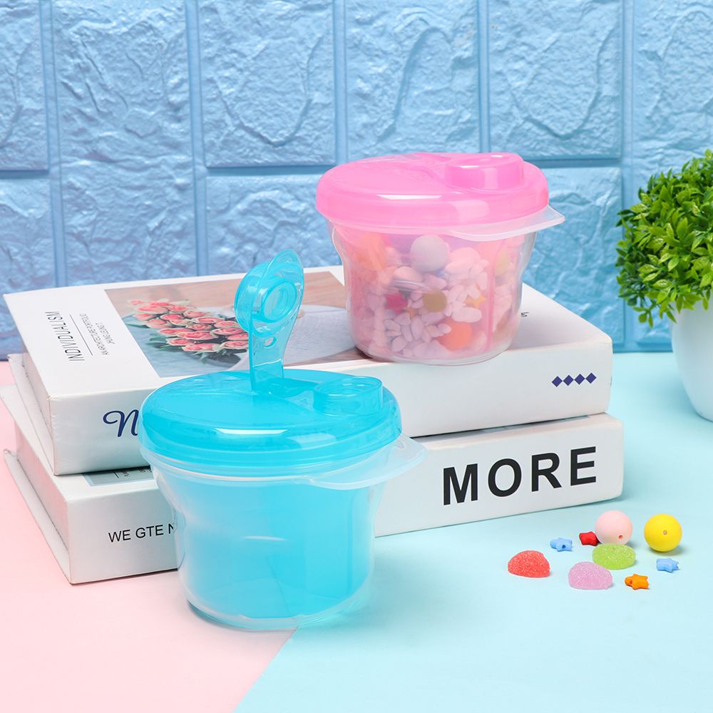 بی ملک پاؤڈر ڈسپنسر سنیک پاٹ ا - مراجعة Baby Food Universe وسعره