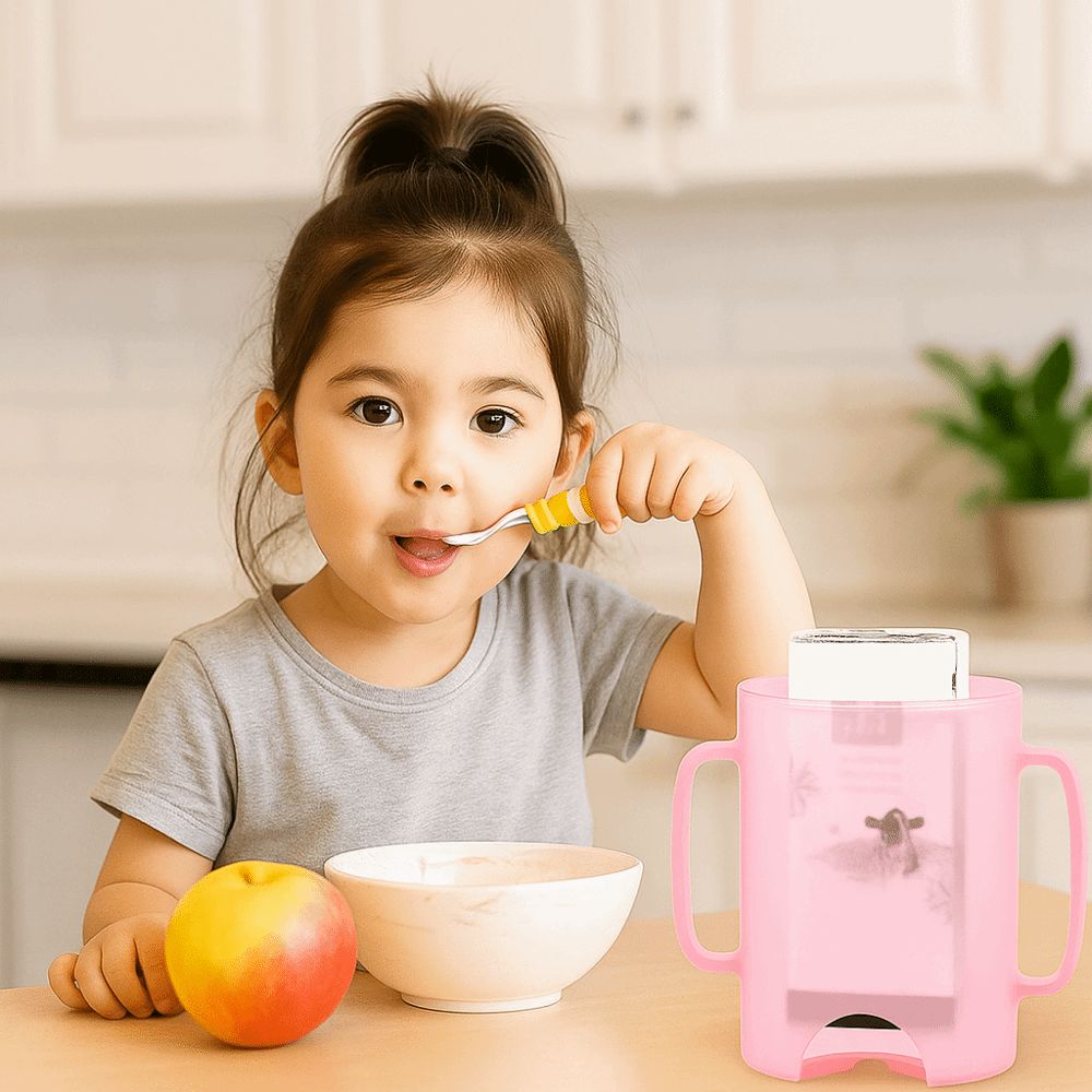 حامل أكياس بلاستيكية محمول قاب - مراجعة Baby Food Reusable Pouches وسعره