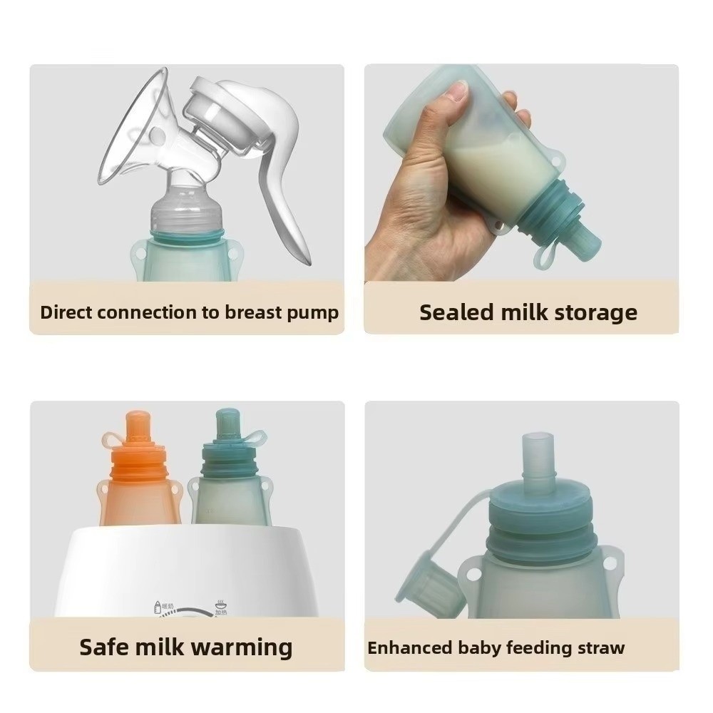 كيس طعام للأطفال خالٍ من مادة  - مراجعة Baby Food Reusable Pouches وسعره